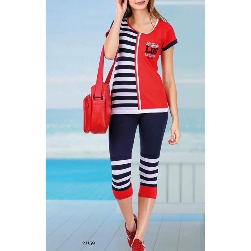 2 Pieces Set Sport wear (21159)